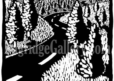 Road Through Hills - variation 1