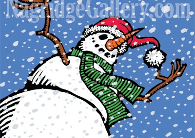 Snowman CD Cover Illustartion